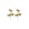 Adlmired By Nature Admired by Nature ABN3L001-CRM-2 29 in. Realistic Faux Loquat Fruit Spray Fall Decor; Cream - Set of 2 ABN3L001-CRM-2